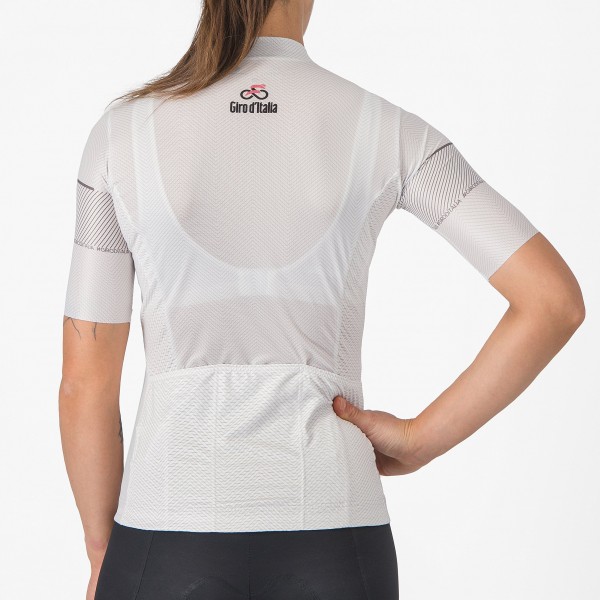 Bekleidung Damen Weißes Trikot Damen Giro d'Italia 2024 Competizione