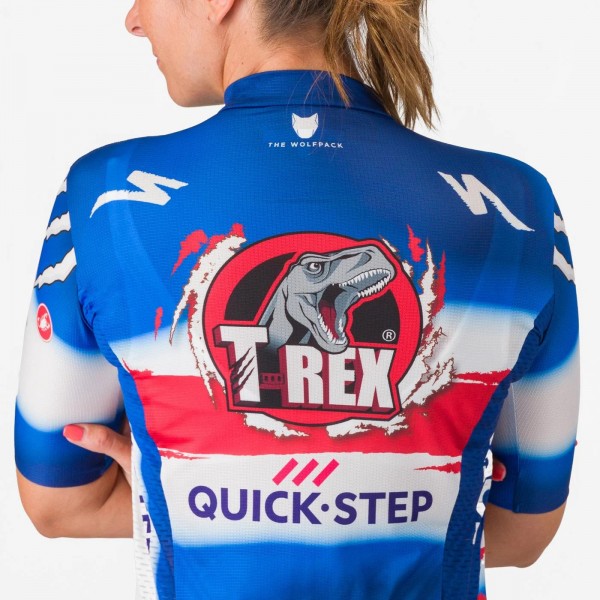 Bekleidung Damen Castelli Soudal Quick-Step 2024 Competizione 3 frau trikot-La Vuelta