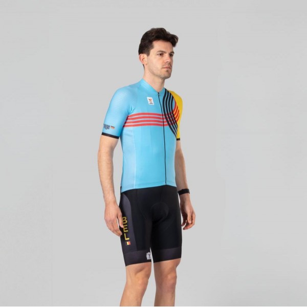 Bekleidung Herren Belgischen Nationalen trikot-Paris 2024