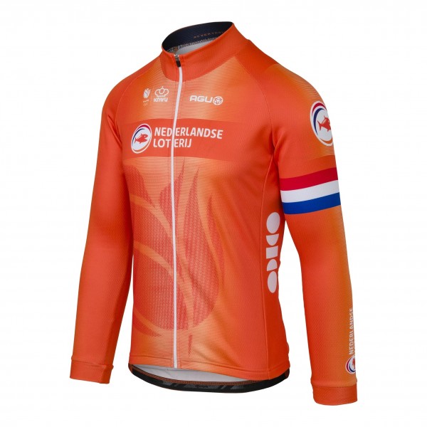 Bekleidung Herren Hollandisch Nationalen Agu langarmtrikot 2024