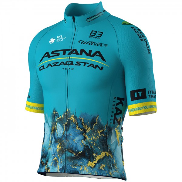 Bekleidung Herren Biemme Astana Qazaqstan 2024 Asteria Pro trikot
