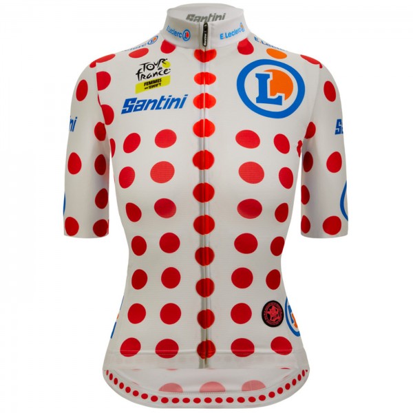 Bekleidung Damen Tour de France 2024 Fan Line Grun frau trikot
