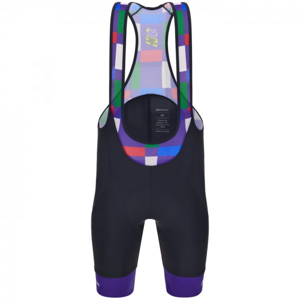Bekleidung Herren Santini Tour de France 2024 tragerhose-Firenze