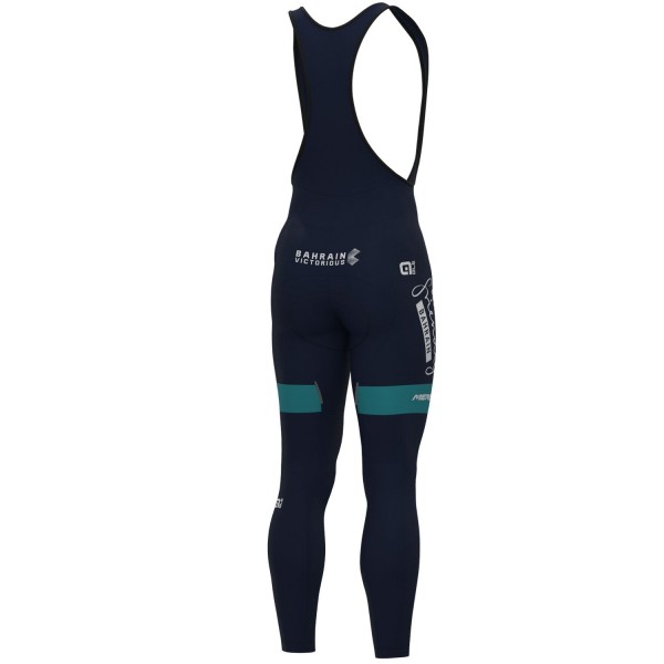 Bekleidung Herren Ale Bahrain Victorious 2024 lange tragerhose