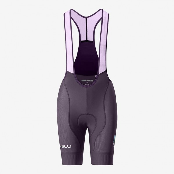 Bekleidung Damen Maratona Dles Dolomites-Enel 2024 frau kurz tragerhose