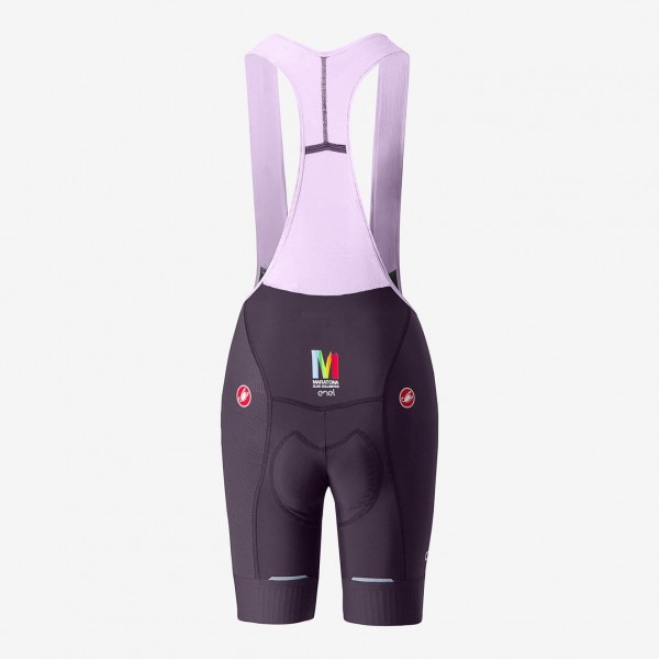 Bekleidung Damen Maratona Dles Dolomites-Enel 2024 frau kurz tragerhose
