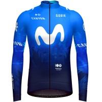 Bekleidung Herren Gobik Movistar 2024 Hyder langarm trikot