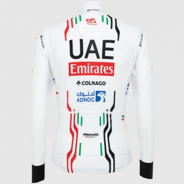 Bekleidung Herren Pissei Team UAE 2024 langarmtrikot