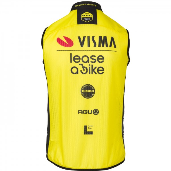 Bekleidung Herren Weste Agu Wind Team Visma Lease a bike 2024