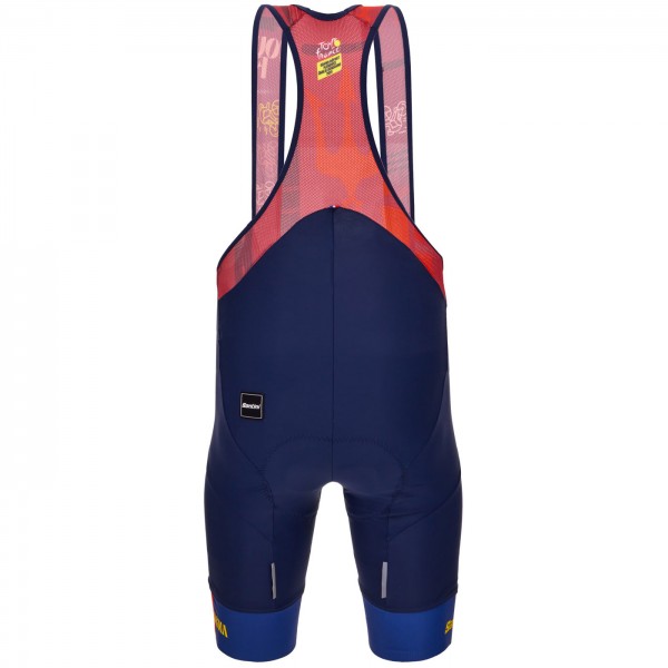 Bekleidung Herren Santini Tour de France 2024 tragerhose-Bologna
