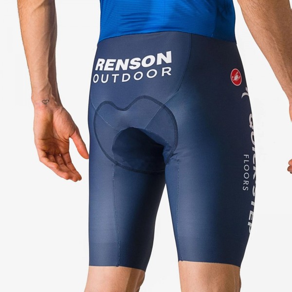 Bekleidung Herren Castelli Soudal Quick-Step 2024 Sanremo BTW Speed Suit einteiler
