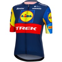 Bekleidung Damen Santini Lidl Trek 2024 frau trikot