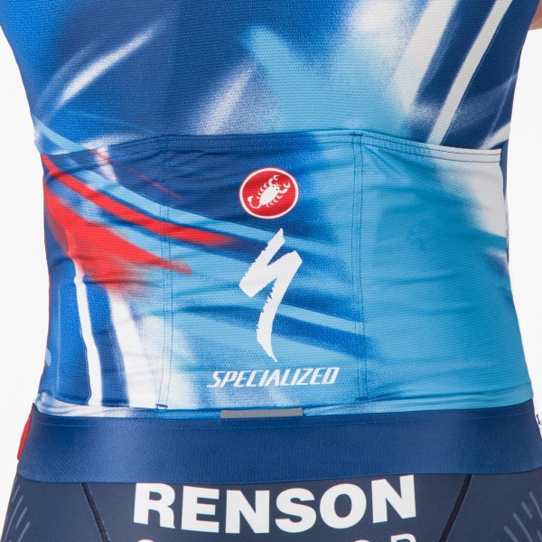 Bekleidung Herren Castelli Soudal Quick-Step 2025 Aero Race 8S trikot