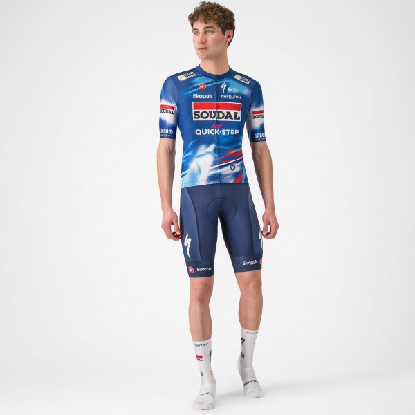 Bekleidung Herren Castelli Soudal Quick-Step 2025 Competizione 3 trikot