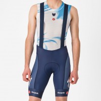 Bekleidung Herren Castelli Soudal Quick-Step 2024 Competizione kurz tragerhose