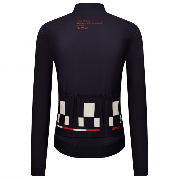 Bekleidung Herren Santini Paris Roubaix langarmtrikot 2025