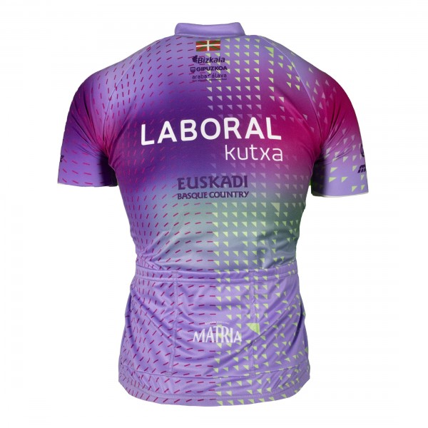Bekleidung Herren Agu Laboral Kutxa-Fondacion Euskadi 2025 trikot