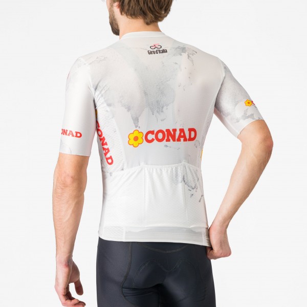 Bekleidung Herren Weiße Trikot Giro d'Italia 2025 Competizione 3