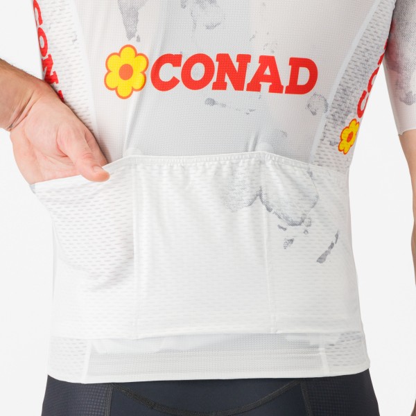 Bekleidung Herren Weiße Trikot Giro d'Italia 2025 Competizione 3
