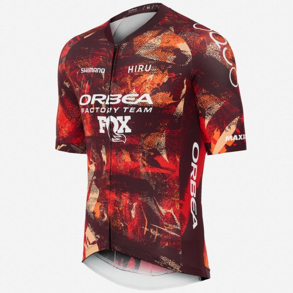 Bekleidung Herren Hiru Orbea Factory Team 2025 Core trikot-Sudafrica