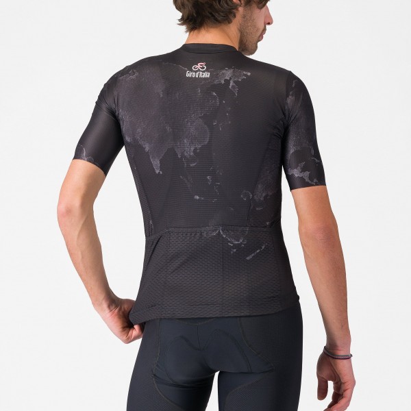 Bekleidung Herren Schwarzes Trikot Giro d'Italia 2025 Competizione 3