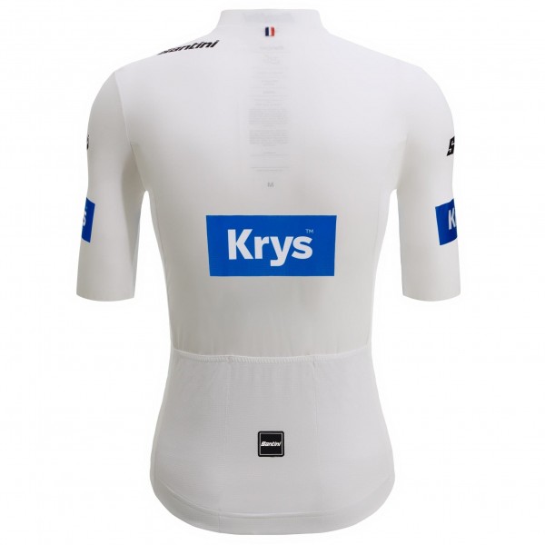 Bekleidung Herren Weiße Trikot Tour de France 2025 Offiziell
