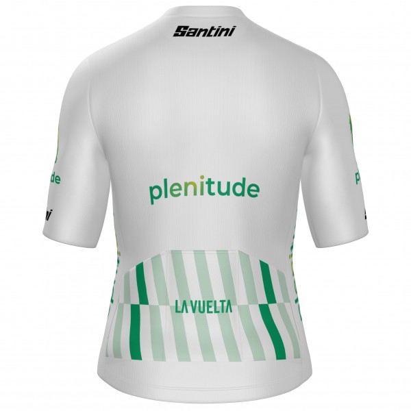 Bekleidung Herren Santini Weiss Vuelta Espana 2025 trikot