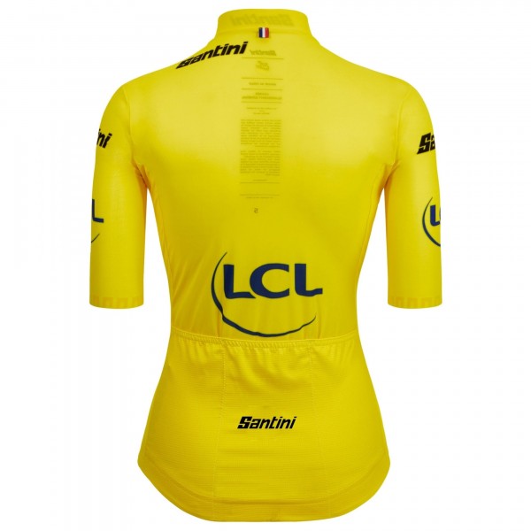 Bekleidung Damen Gelbes Trikot frau Tour de France 2025 Fan Line