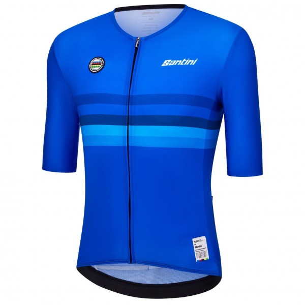 Bekleidung Herren Santini UCI Weltmeister 2025 trikot-Italien