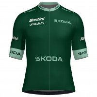 Bekleidung Herren Santini Vuelta Espana 2025 grun trikot