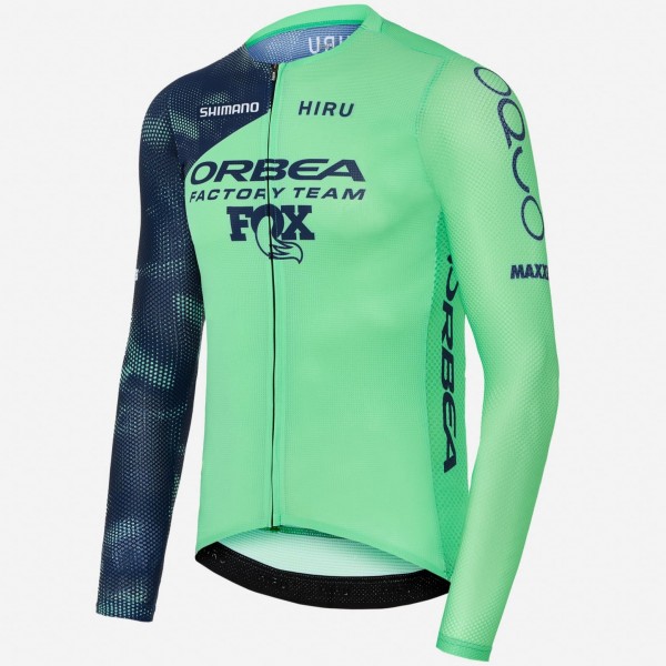 Bekleidung Herren Hiru Orbea Factory Team 2025 Lab Aero langarm trikot