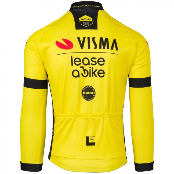 Bekleidung Damen Team Visma Lease a bike 2025 frau langarm trikot