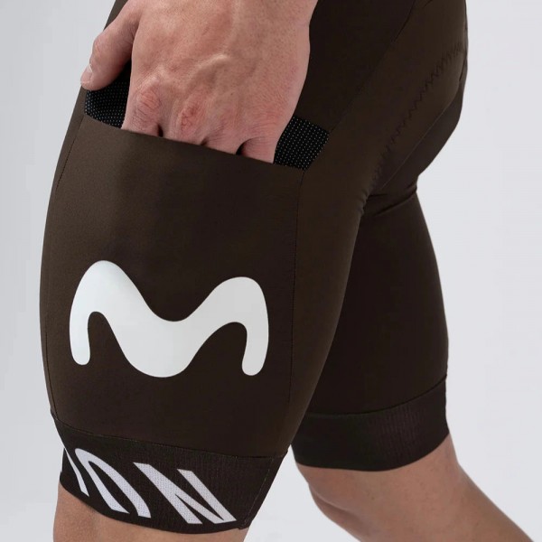 Bekleidung Herren Gobik Movistar Team Gravel Squad 2025 Grit 2.0 trägerhose