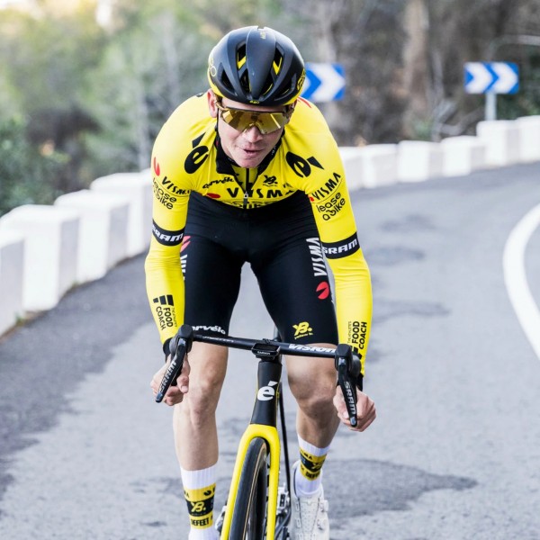Bekleidung Herren Team Visma Lease a bike 2025 tragerhose