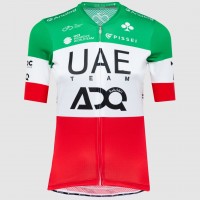 Bekleidung Damen Pissei UAE Team ADQ 2025 frau trikot-Italienischer meister Bekleidung Damen Pissei UAE Team ADQ 2025 frau trikot-Italienischer meister