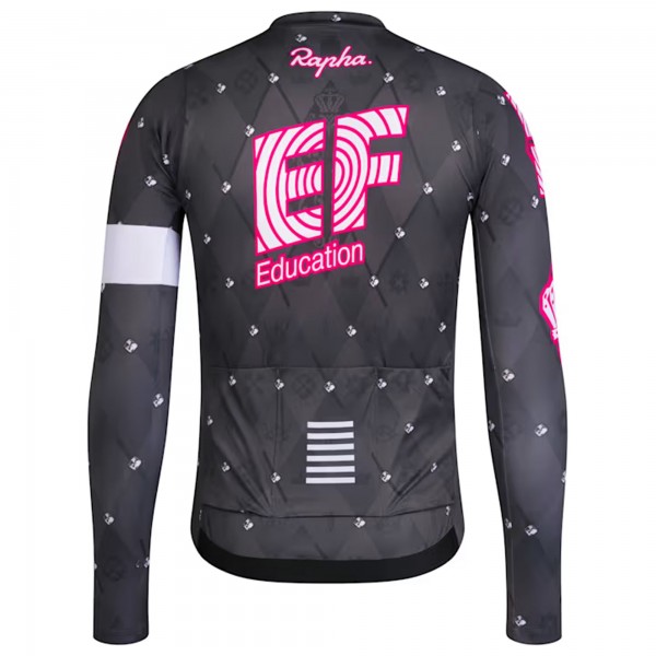 Bekleidung Herren Rapha EF Education EasyPost langarm trikot 2025