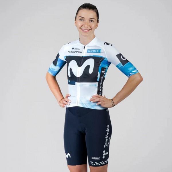 Bekleidung Herren Gobik Movistar 2025 Odyssey trikot