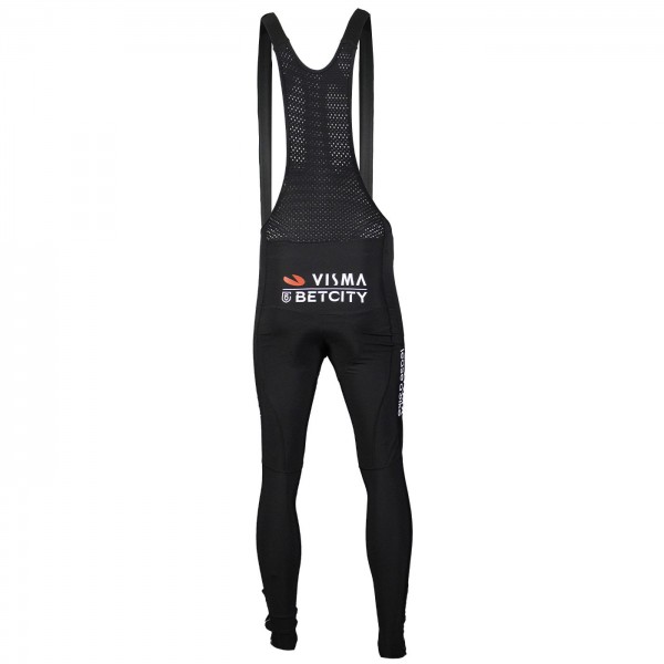 Bekleidung Herren Team Visma Lease a bike 2025 Premium lange tragerhose