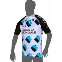 AG2R LA MONDIALE 2014 Kurzarmtrikot(kurzer Reißverschluss) Radsport-Profi-Team AG2R LA MONDIALE 2014 Kurzarmtrikot(kurzer Reißverschluss) Radsport-Profi-Team