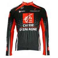 Caisse d'Epargne 2010 Radsport-Profi-Team-Radsport-Langarmtrikot