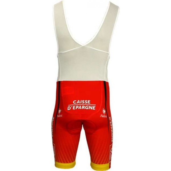 Caisse d'Epargne spanischer Meister 2010 Hose(Trägerhose)-Profi-Team Radsportbekleidung