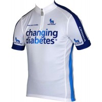 NOVO NORDISK 2014 Kurzarmtrikot(kurzer Reißverschluss) Radsport-Profi-Team