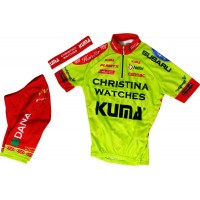 CHRISTINA WATCHES-KUMA 2014 Kinder-Set(Trikot,Hose,Stirnband) Radsport-Profi-Team