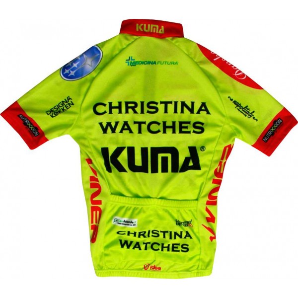 CHRISTINA WATCHES-KUMA 2014 Kinder-Set(Trikot,Hose,Stirnband) Radsport-Profi-Team