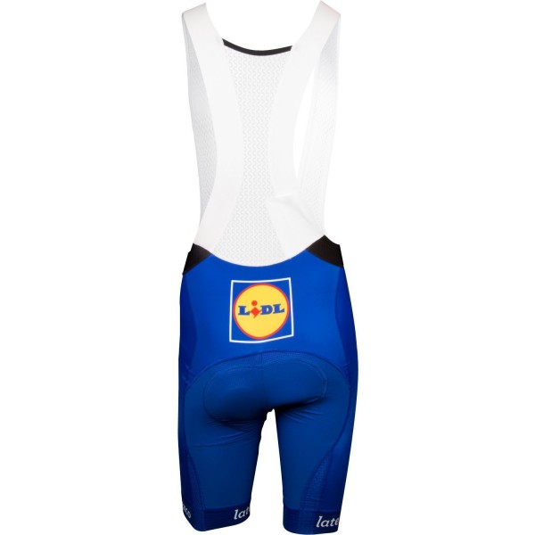 Deceuninck-Quick-Step 2019 Racing Trägerhose(PRR) Radsport-Profi-Team
