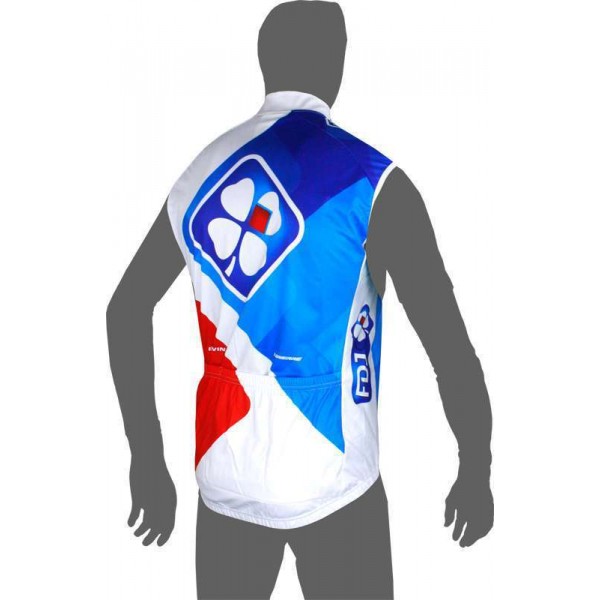 FRANCAISE DES JEUX(FDJ) 2016 Wind-Weste B'TWIN Radsport-Profi-Team