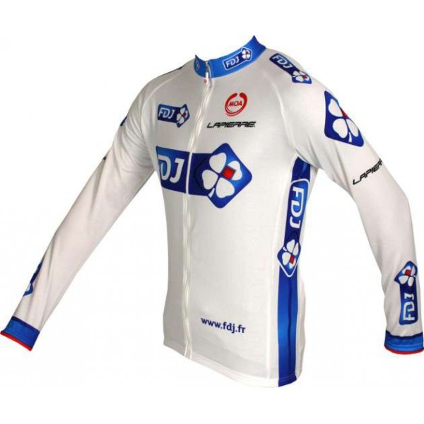 FRANCAISE DES JEUX(FDJ) 2011 Radsport-Profi-Team-Langarmtrikot