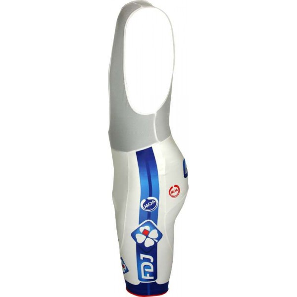 FRANCAISE DES JEUX(FDJ) 2011 Radsport-Profi-Team-Trägerhose weiß