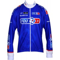 FRANCAISE DES JEUX(FDJ) 2013 Fahrrad Winterjacke-B'TWIN Radsport-Profi-Team