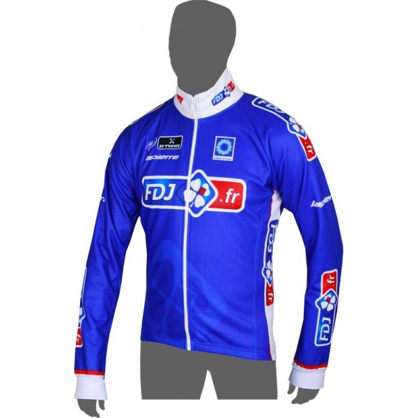FRANCAISE DES JEUX(FDJ.fr) 2014 Radsport-Winterjacke-Radsport-Profi-Team